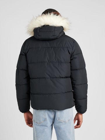 HOLLISTER Winter Jacket in Black