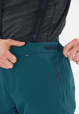 Whistler Regular Sports trousers 'Drizzle' in Blue