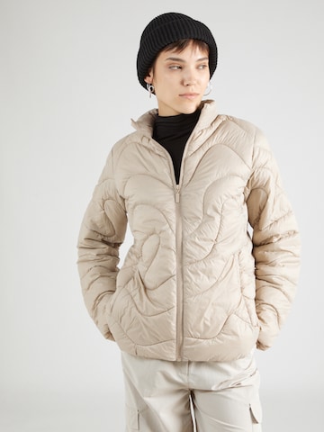 mazine Winter Jacket 'Solna' in Beige: front