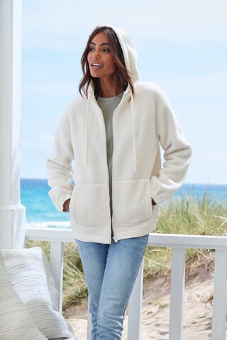 Elbsand Fleecejacke in Weiß