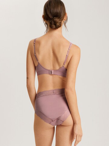 Hanro Triangle Bra ' Cotton Delight ' in Pink