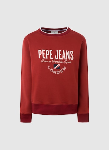 Pepe Jeans Sweatshirt 'Charline' in Red: front