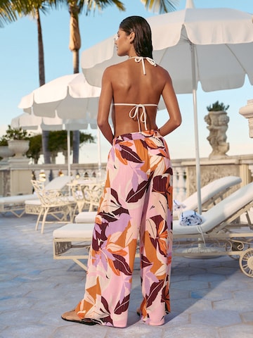 Lipsy Wide Leg Hose in Pink