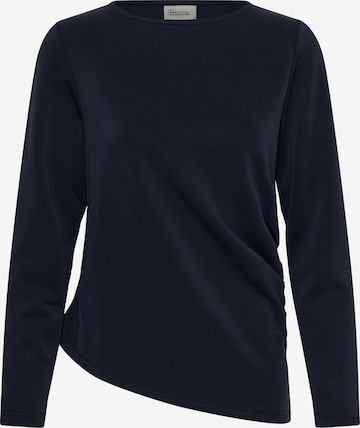 My Essential Wardrobe Bluse in Blau: Vorderseite