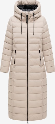 Cappotto invernale 'Vanillawolke 14' di NAVAHOO in beige: frontale
