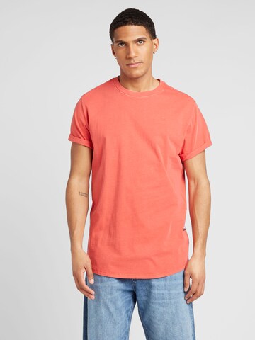 G-Star RAW T-shirt 'Lash' i orange: framsida