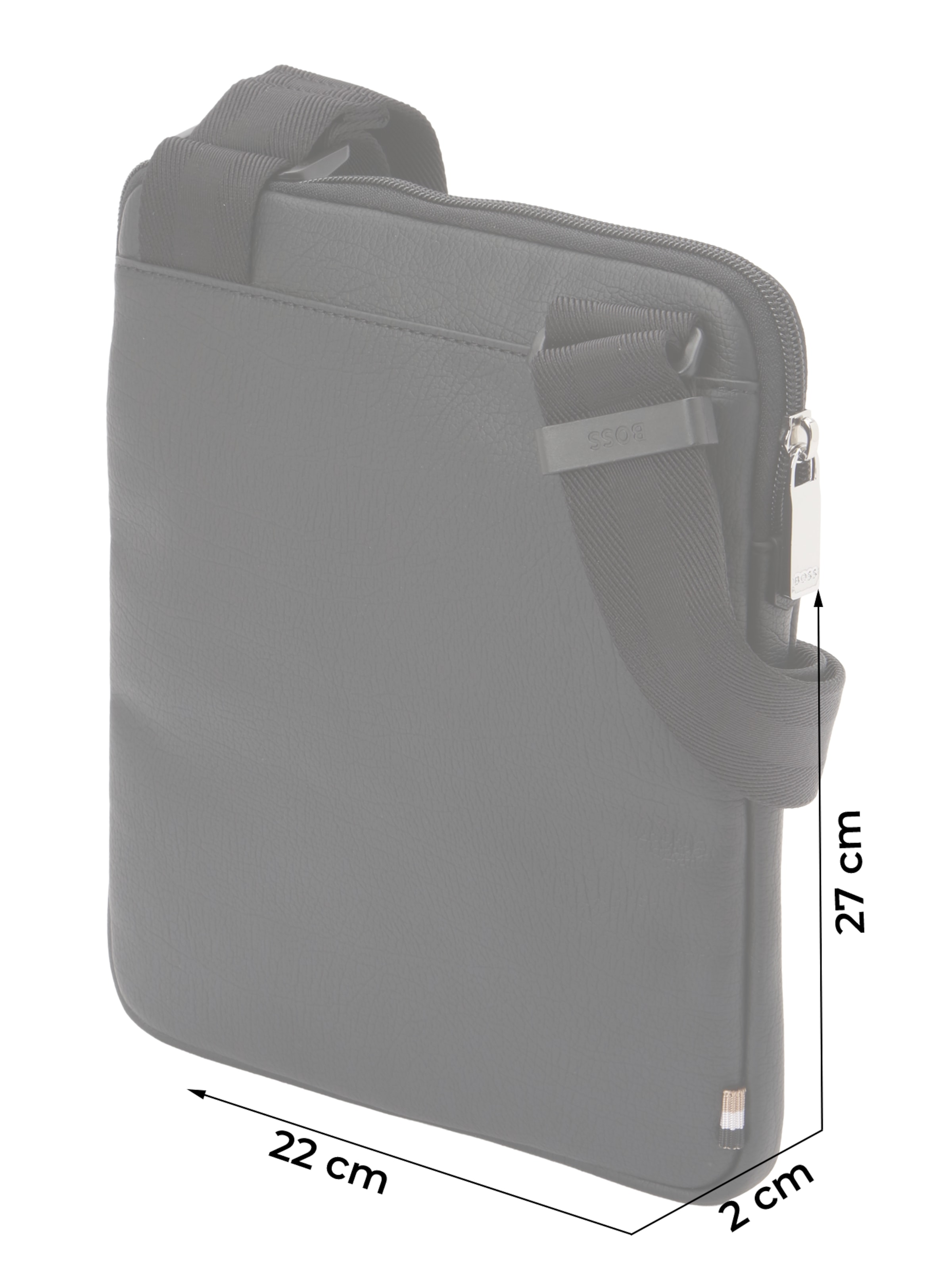 Sac à bandoulière 'Lewys_Envelope' BOSS en noir