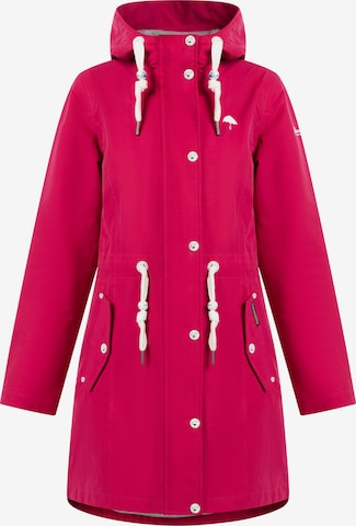 Schmuddelwedda Toiminnallinen takki 'Bridgeport' värissä vaaleanpunainen: edessä