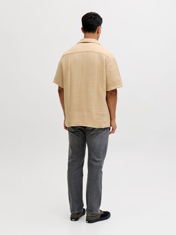 aprel Comfort Fit Skjorte i beige