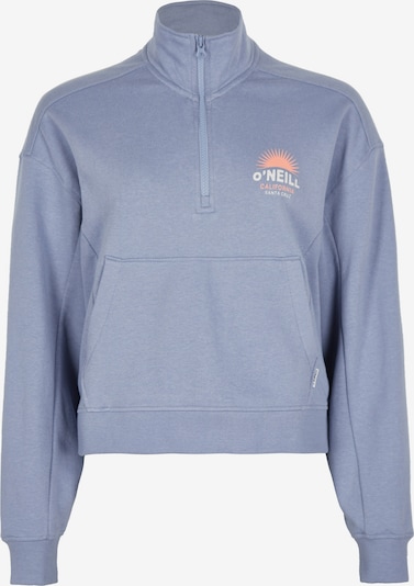 O'NEILL Sweatshirt in taubenblau / apricot / weiß, Produktansicht