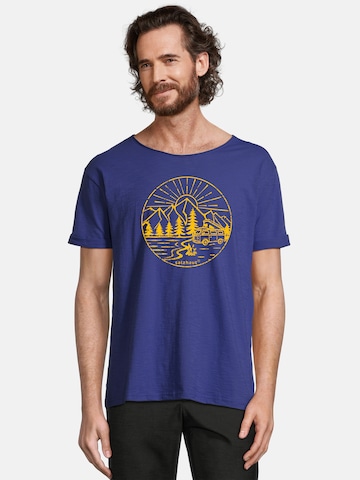 salzhaut Shirt 'Kimm - Camper' in Purple: front