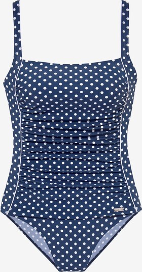 Costum de baie modelator LASCANA pe albastru, Vizualizare produs