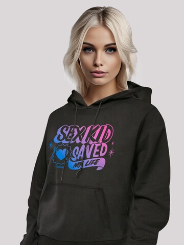 F4NT4STIC Sweatshirt 'Sex Education Sex Kid Netflix TV Series' in Black