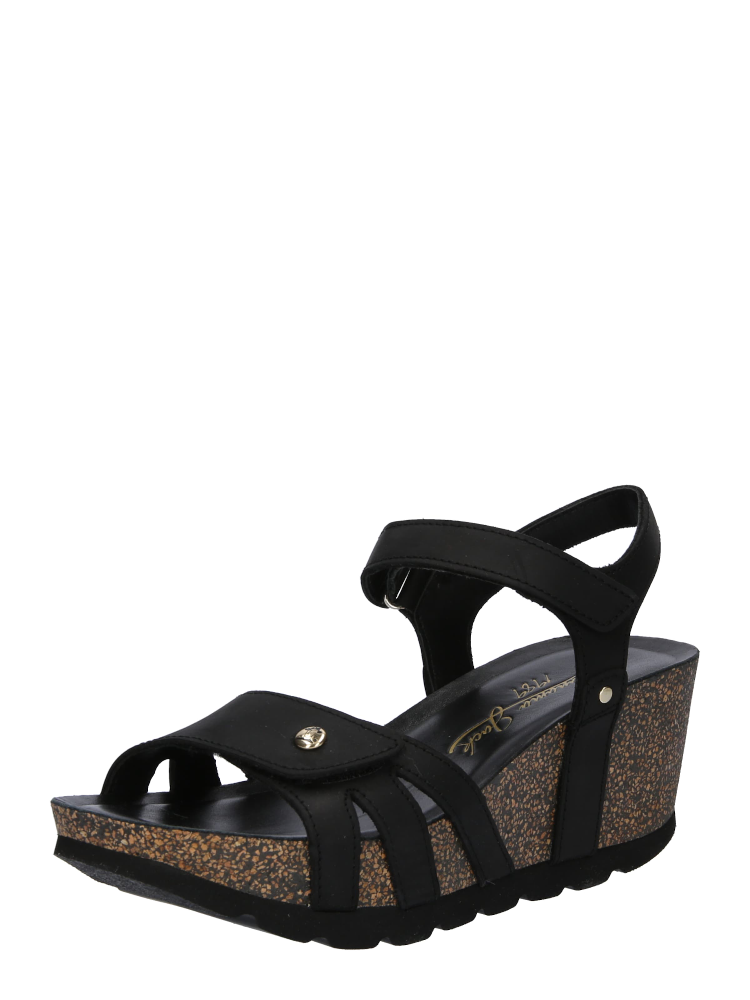 PANAMA JACK Sandals 'Romy' in Black: front