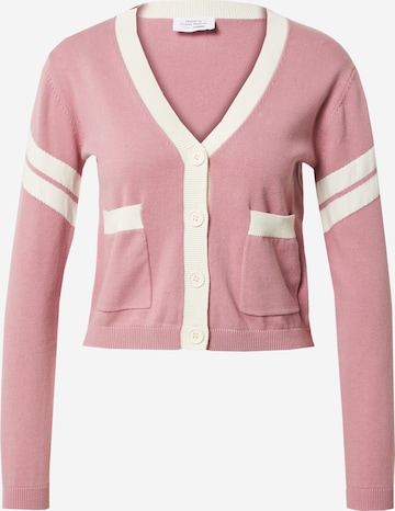 Daahls by Emma Roberts exclusively for ABOUT YOU Strickjacke 'Inga' in Pink: predná strana