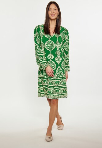 Usha Dress in Green