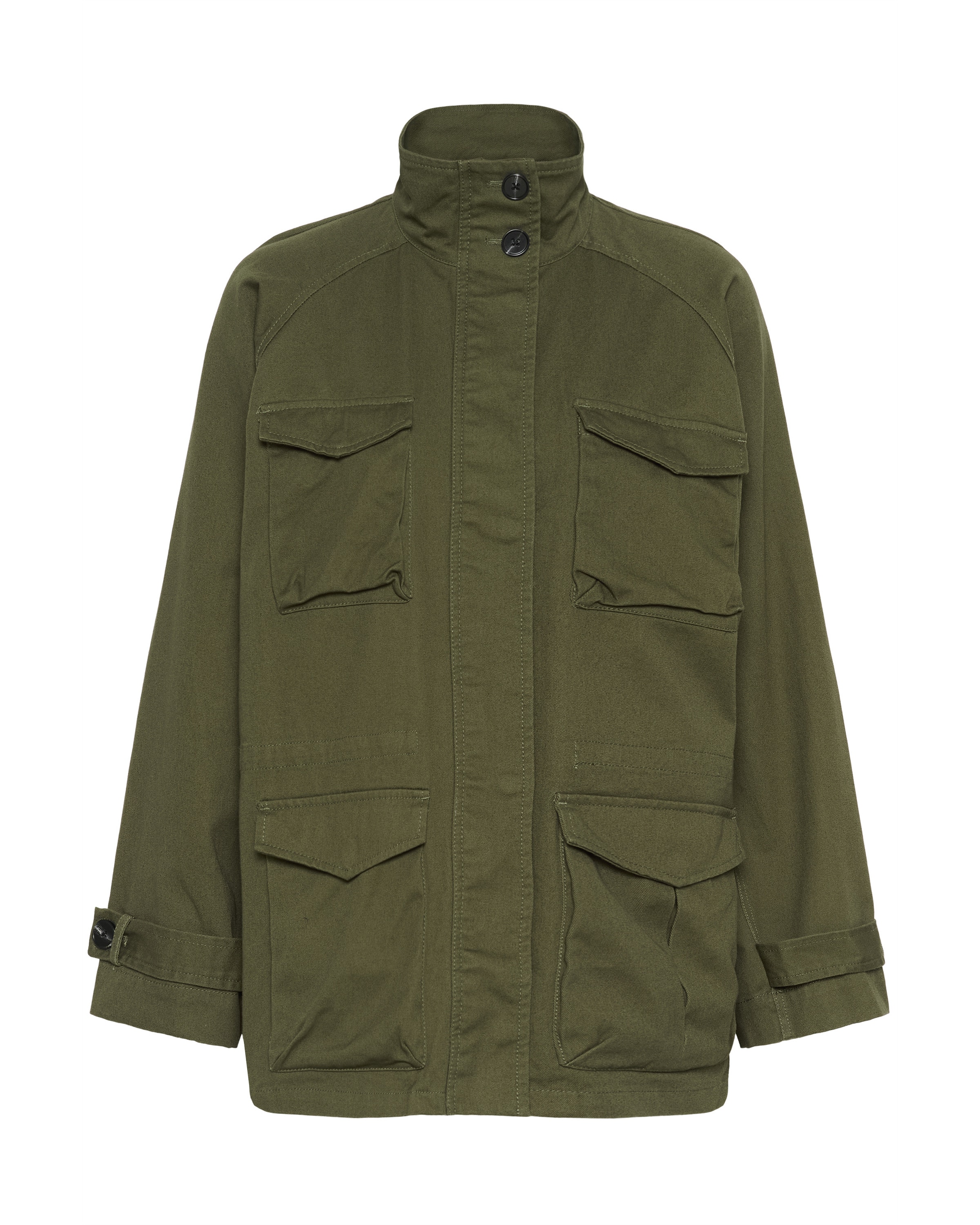 InWear Tussenjas 'Nicky' in de kleur Groen, Productweergave