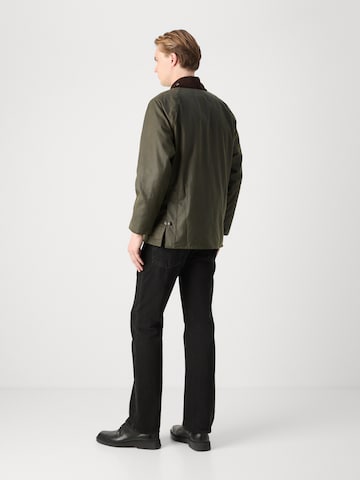 Barbour Φθινοπωρινό και ανοιξιάτικο μπουφάν 'Bedale Wax Archive' σε πράσινο