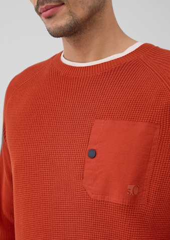 s.Oliver Sweater in Red