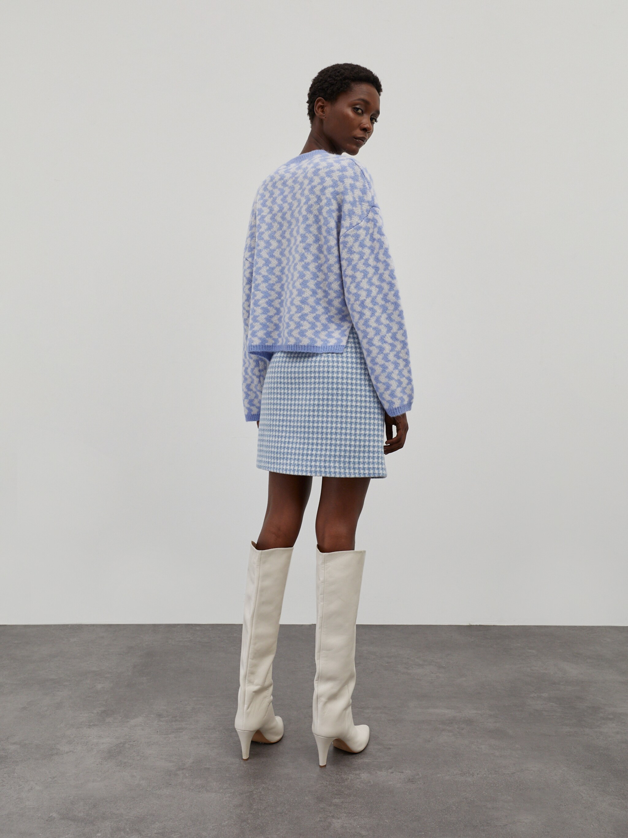 EDITED Produits Pull-over 'Virginia' bleu clair