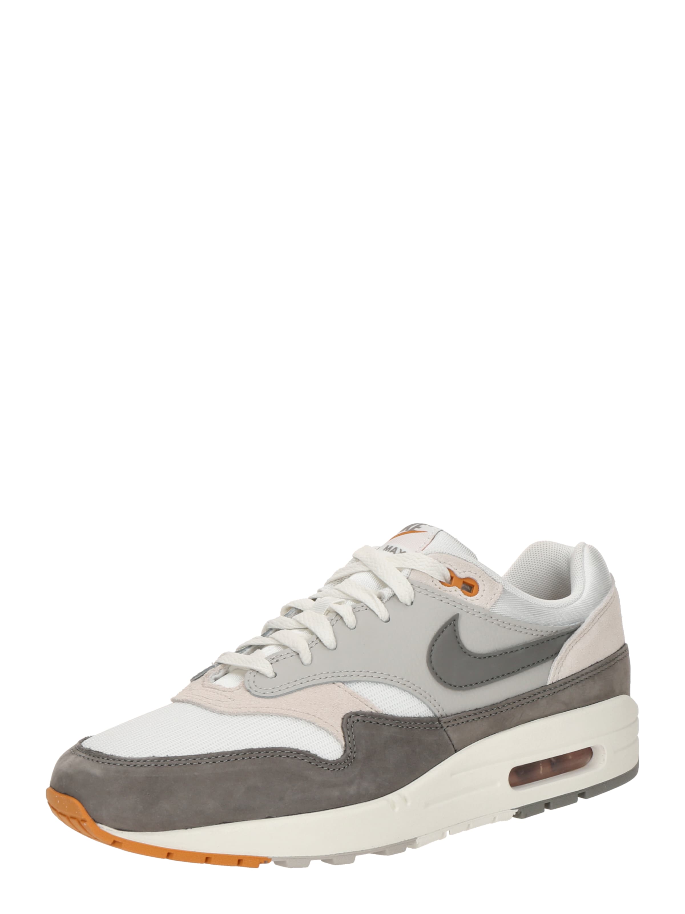 Baskets basses 'AIR MAX 1' Nike Sportswear en blanc : devant