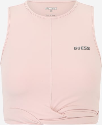 GUESS - Top desportivo 'COLINE' em rosa: frente