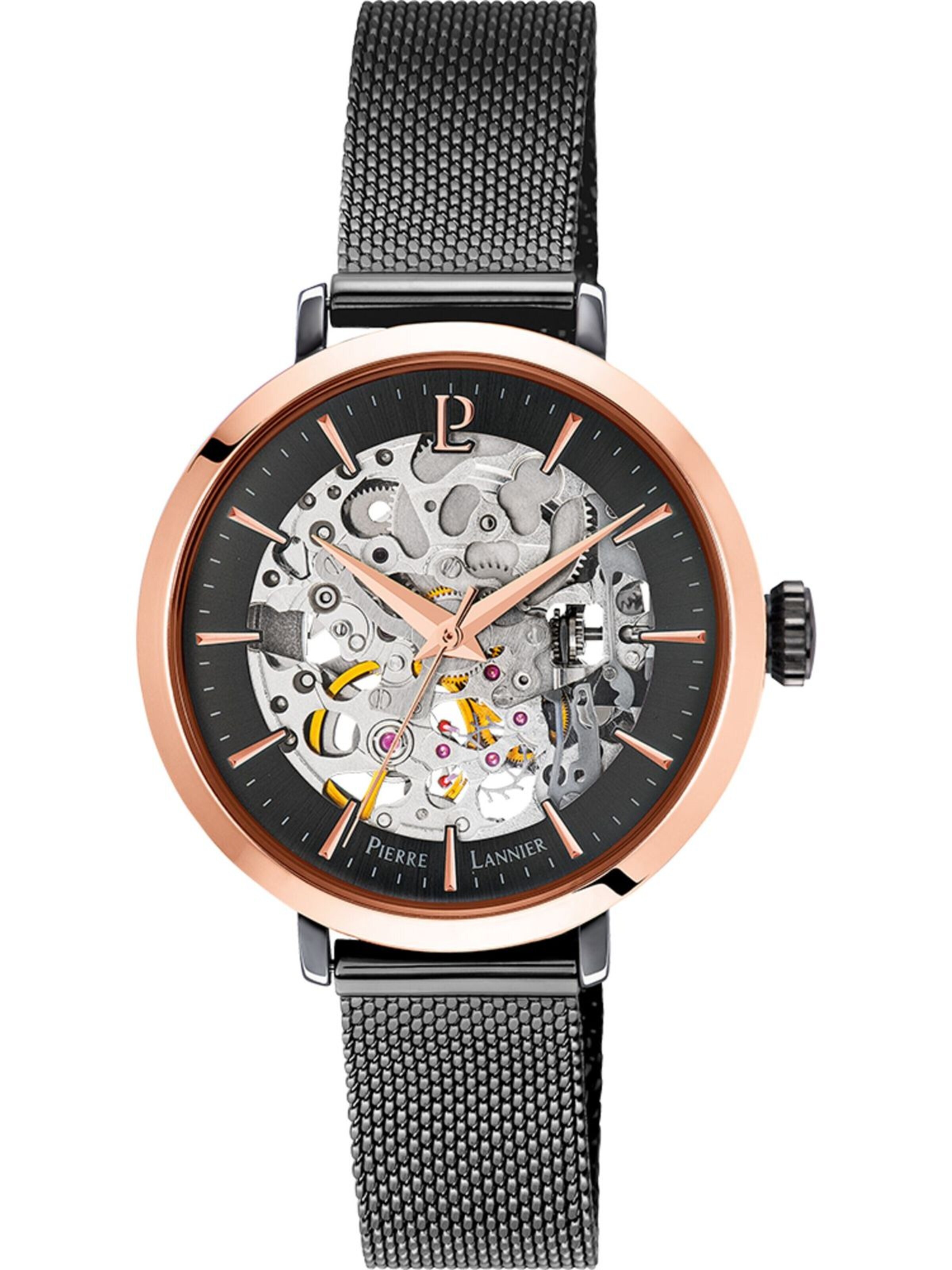 Pierre Lannier Analog watch 'Automatic watch Automatic' in Grey