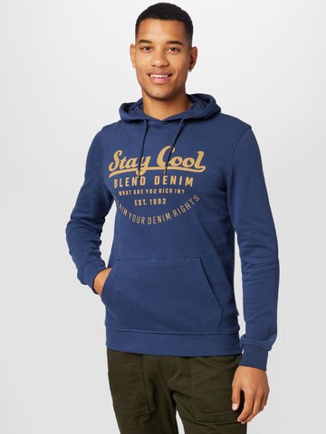 BLEND Sweatshirt in Blauw: voorkant