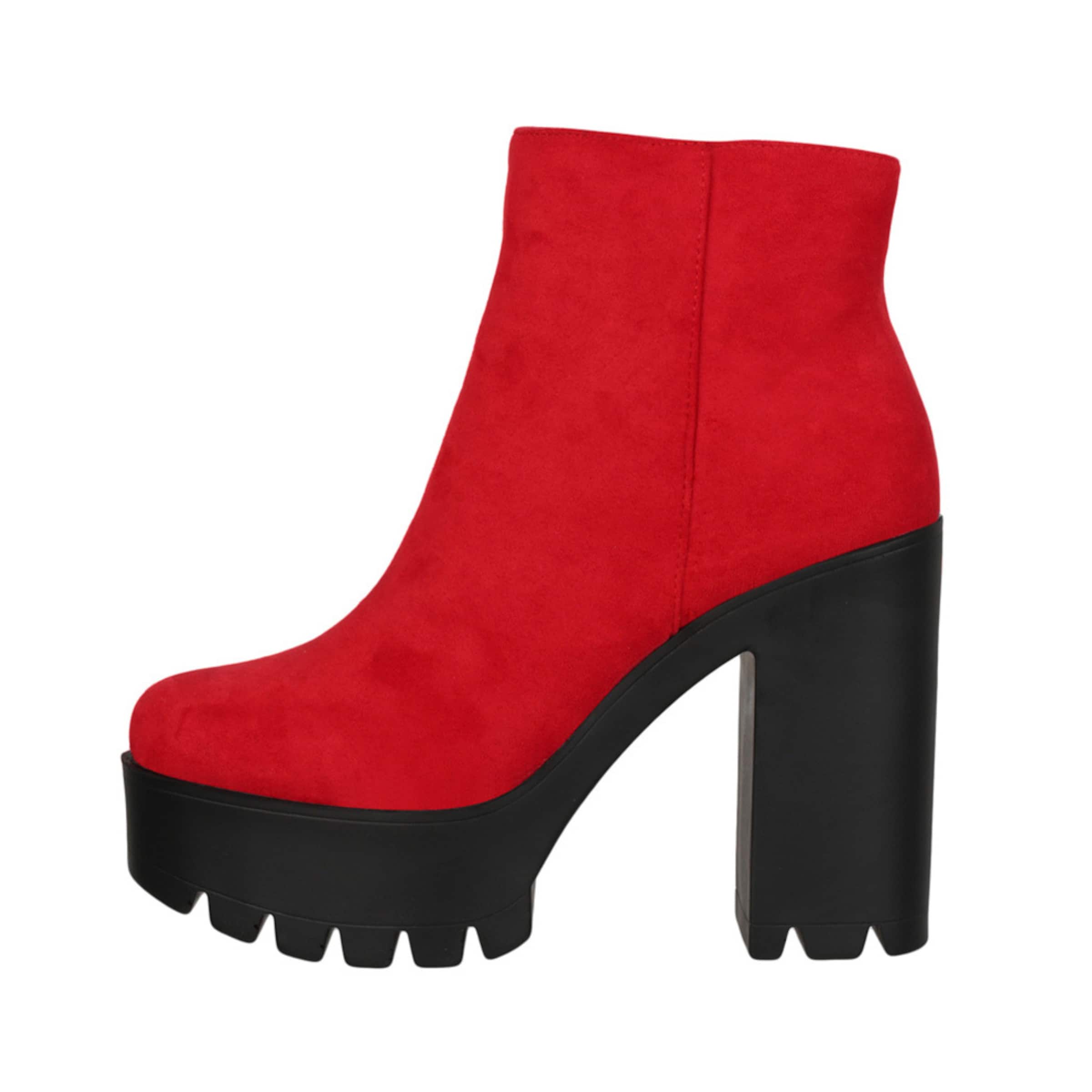 Stivaletto di Elara in rosso