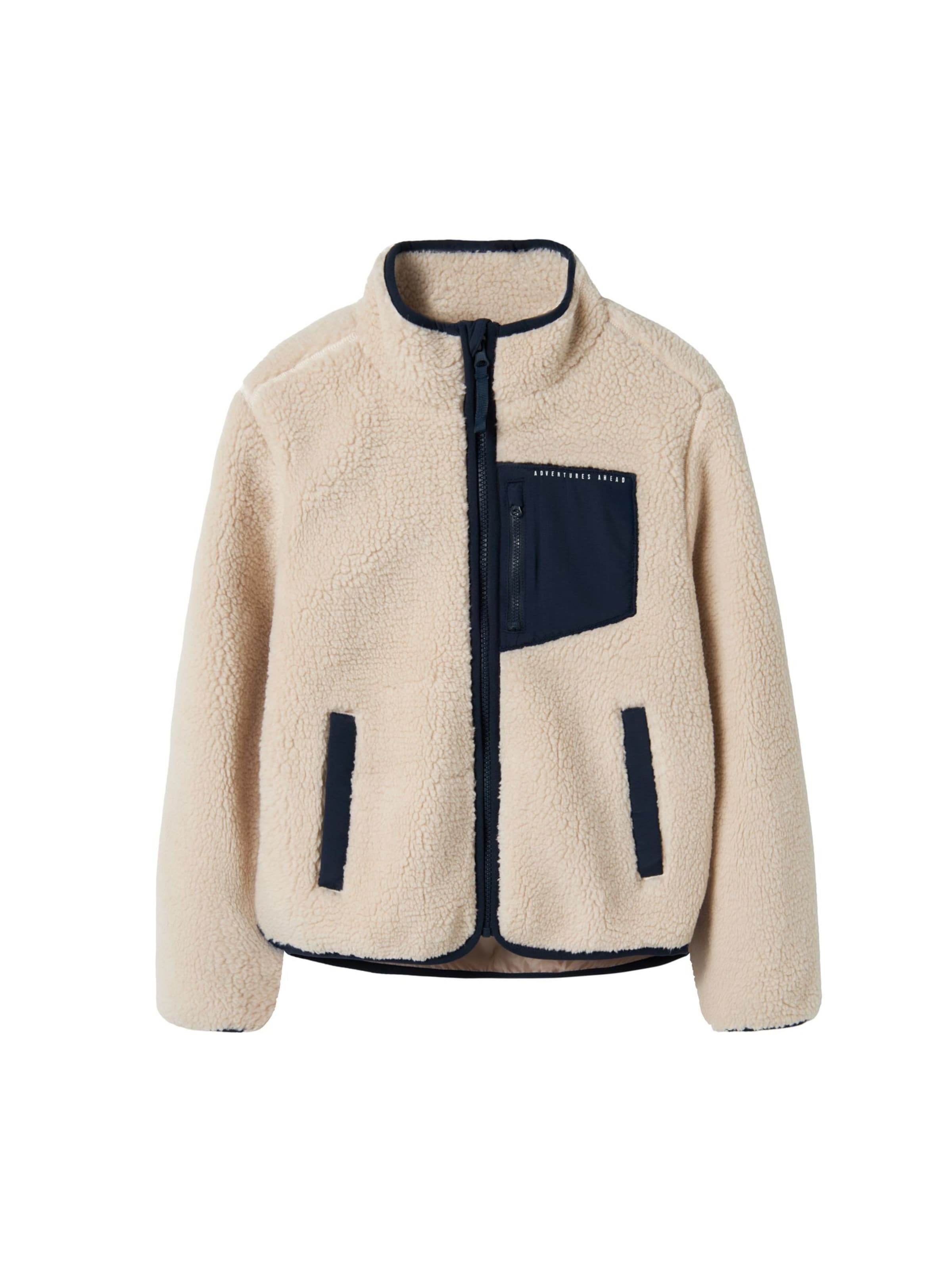 NAME IT - Chaqueta polar 'NKNMattia' en beige: frente