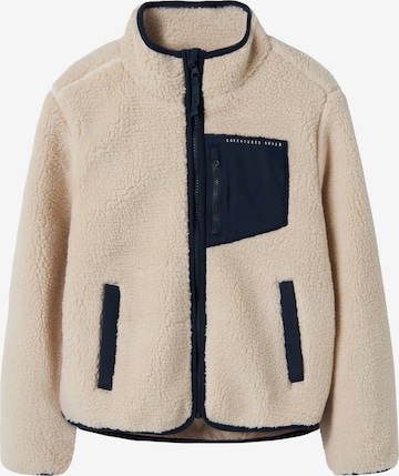 NAME IT - Chaqueta polar 'NKNMattia' en beige: frente