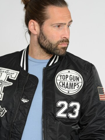 TOP GUN Between-Season Jacket in Black