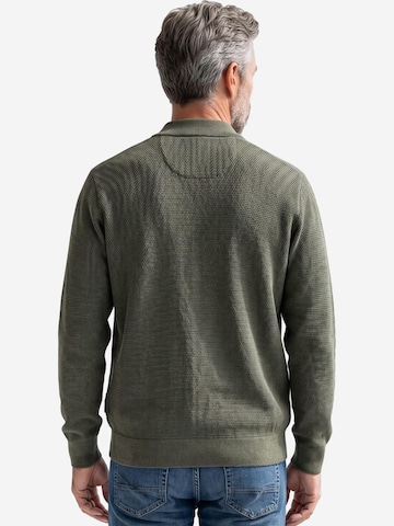 CASAMODA Gebreid vest 'Basic' in Groen