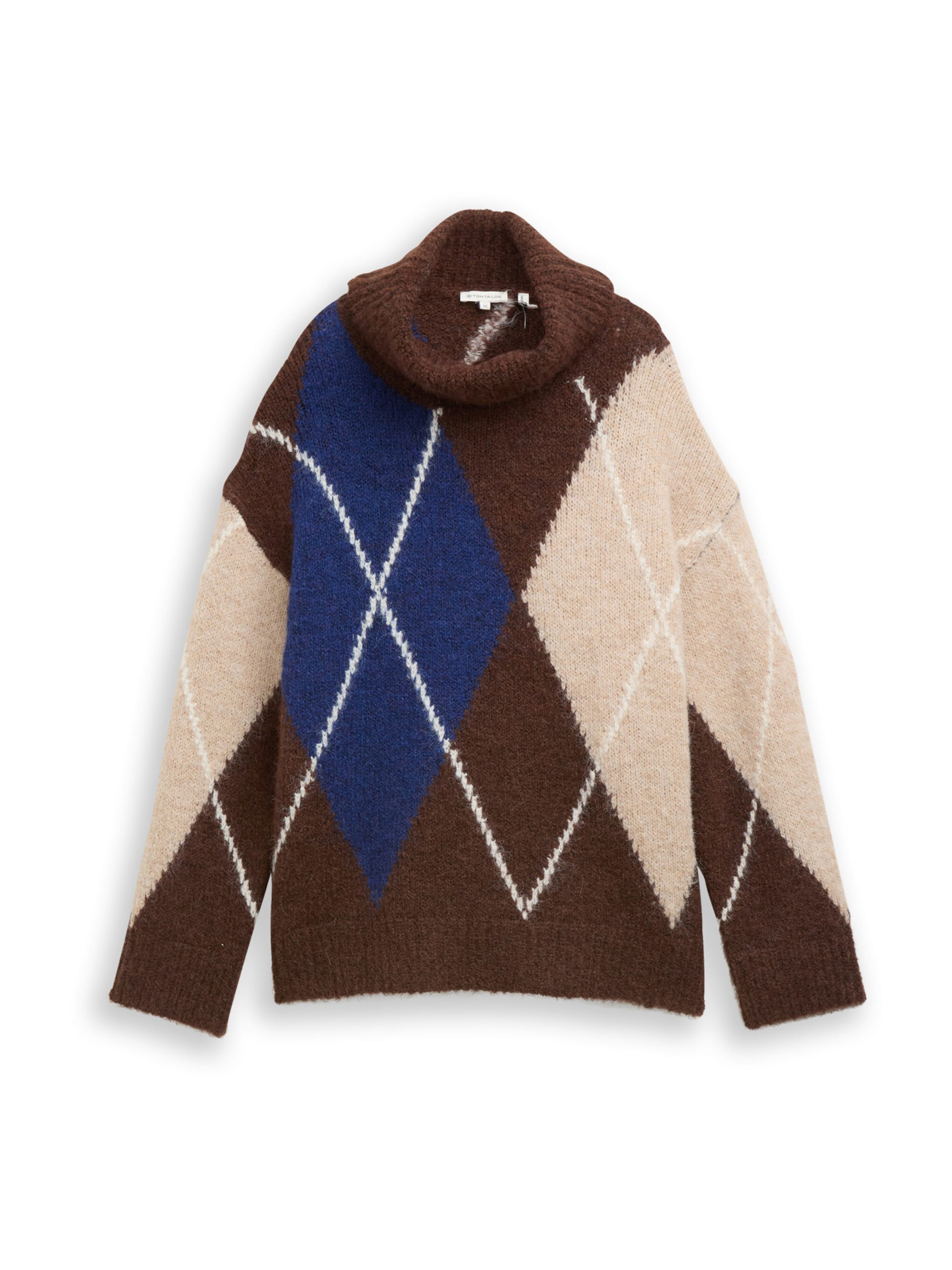 TOM TAILOR Trui in Blauw: voorkant