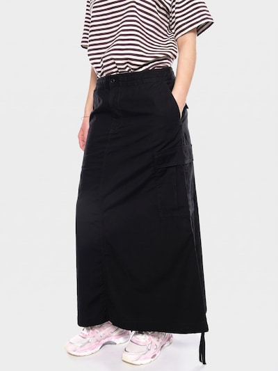 Gonna 'W' Cargo Skirt Long Black rinsed' in 34 Carhartt WIP di colore nero, Visualizzazione prodotti