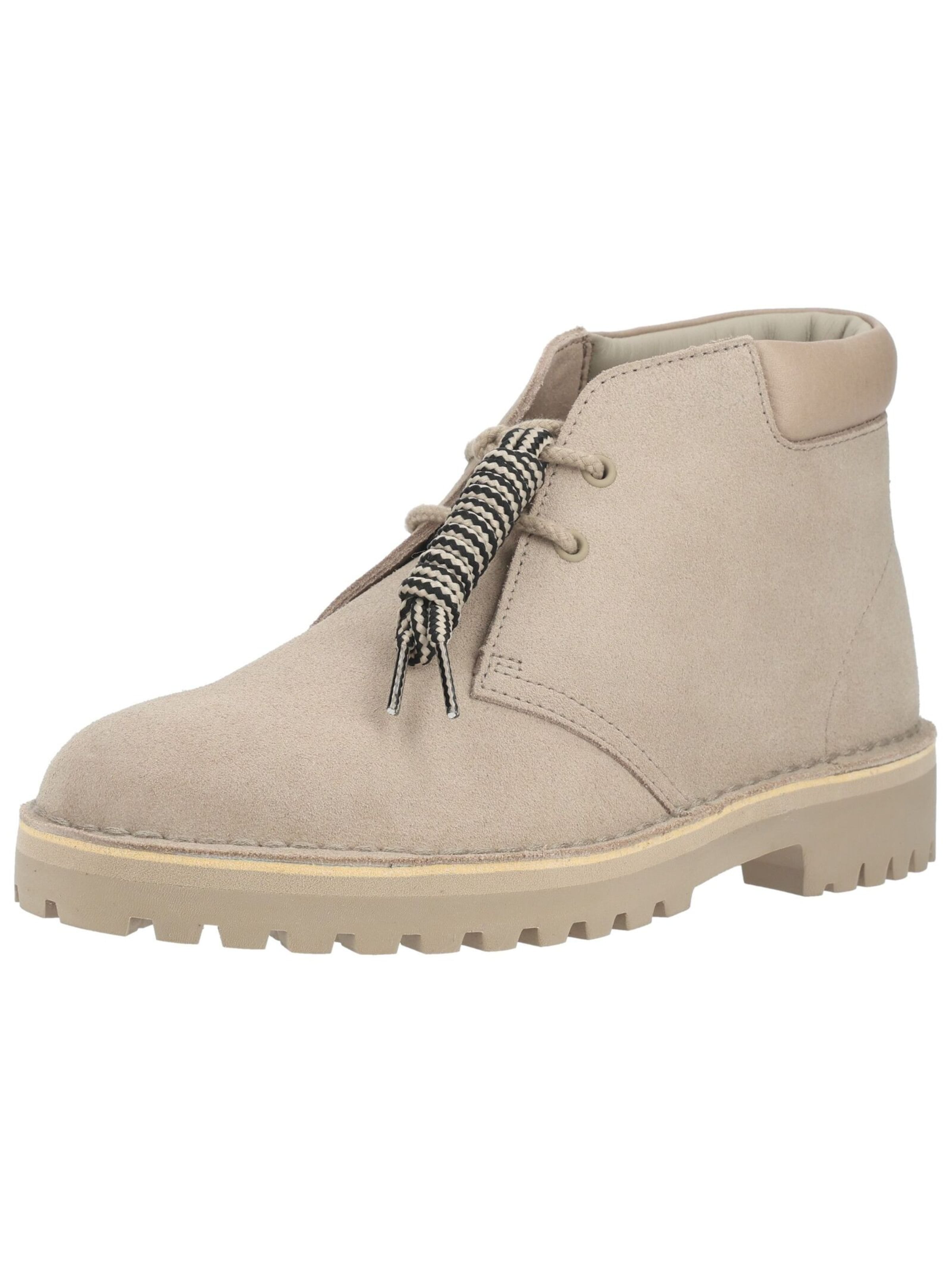 CLARKS Veterlaarzen in Beige: voorkant