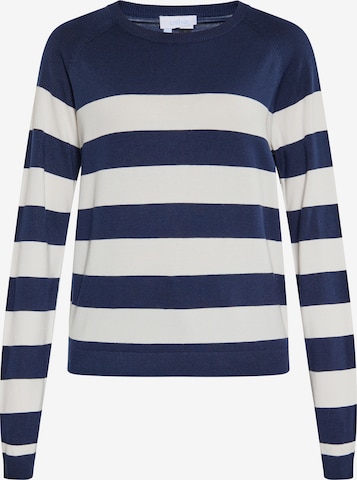 usha BLUE LABEL Trui in Blauw: voorkant