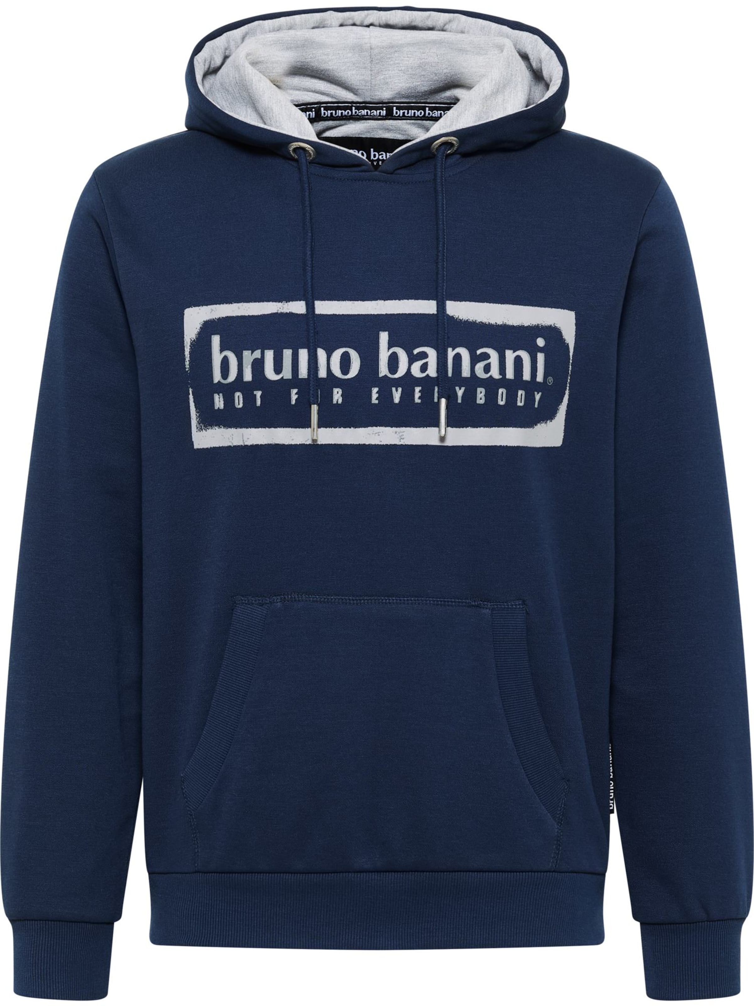 Sweat-shirt 'Decker' Bruno Banani en bleu : devant