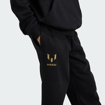ADIDAS PERFORMANCE Loosefit Sporthose 'Messi' in Schwarz