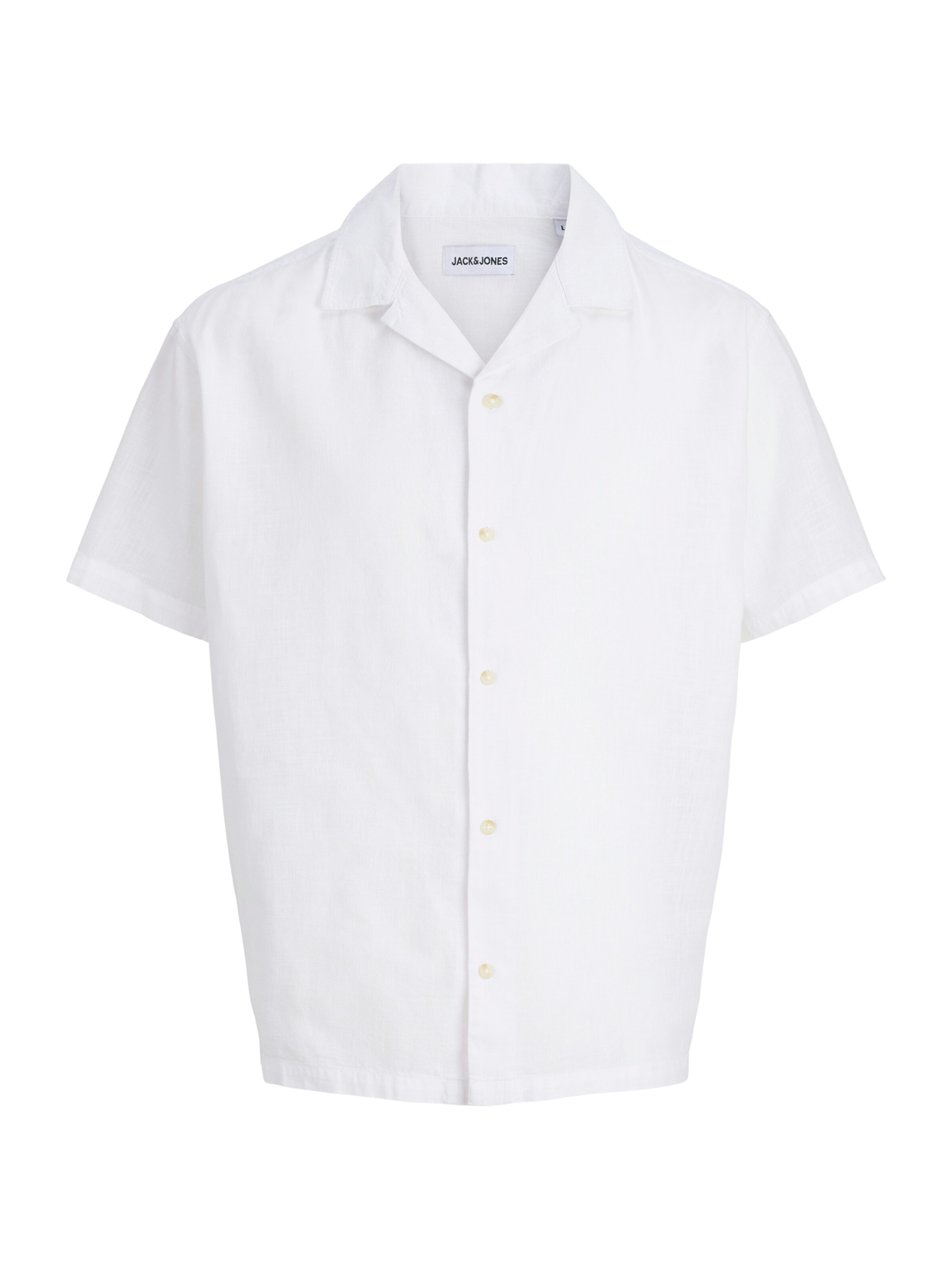 JACK & JONES Hemd 'JJESUMMER' in Weiß: Vorderseite