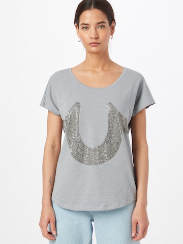 True Religion T-Shirt 'Horseshoe' in Blau: predná strana