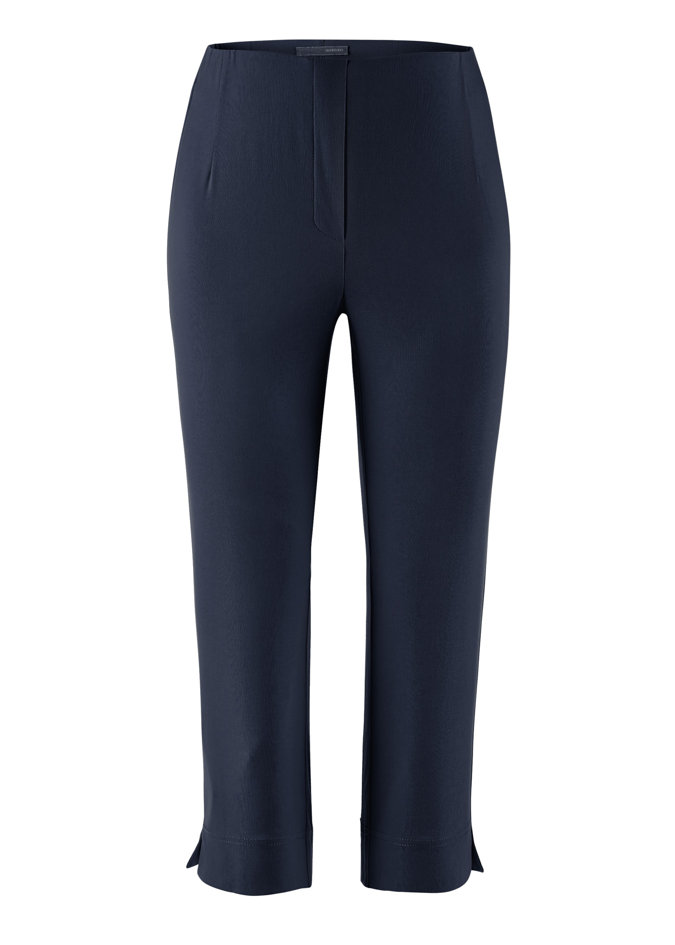 STEHMANN Slimfit Hose 'Ina' in Blau: Vorderseite