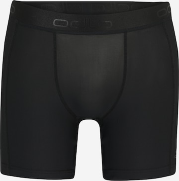 Pantaloncini intimi sportivi di ODLO in nero: frontale