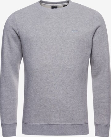 Superdry Sweatshirt in Grau: predná strana