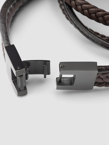 Bracelet 'Wrap' SERASAR en marron