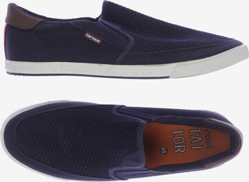 TOM TAILOR Flats & Loafers in 45 in Blue: front