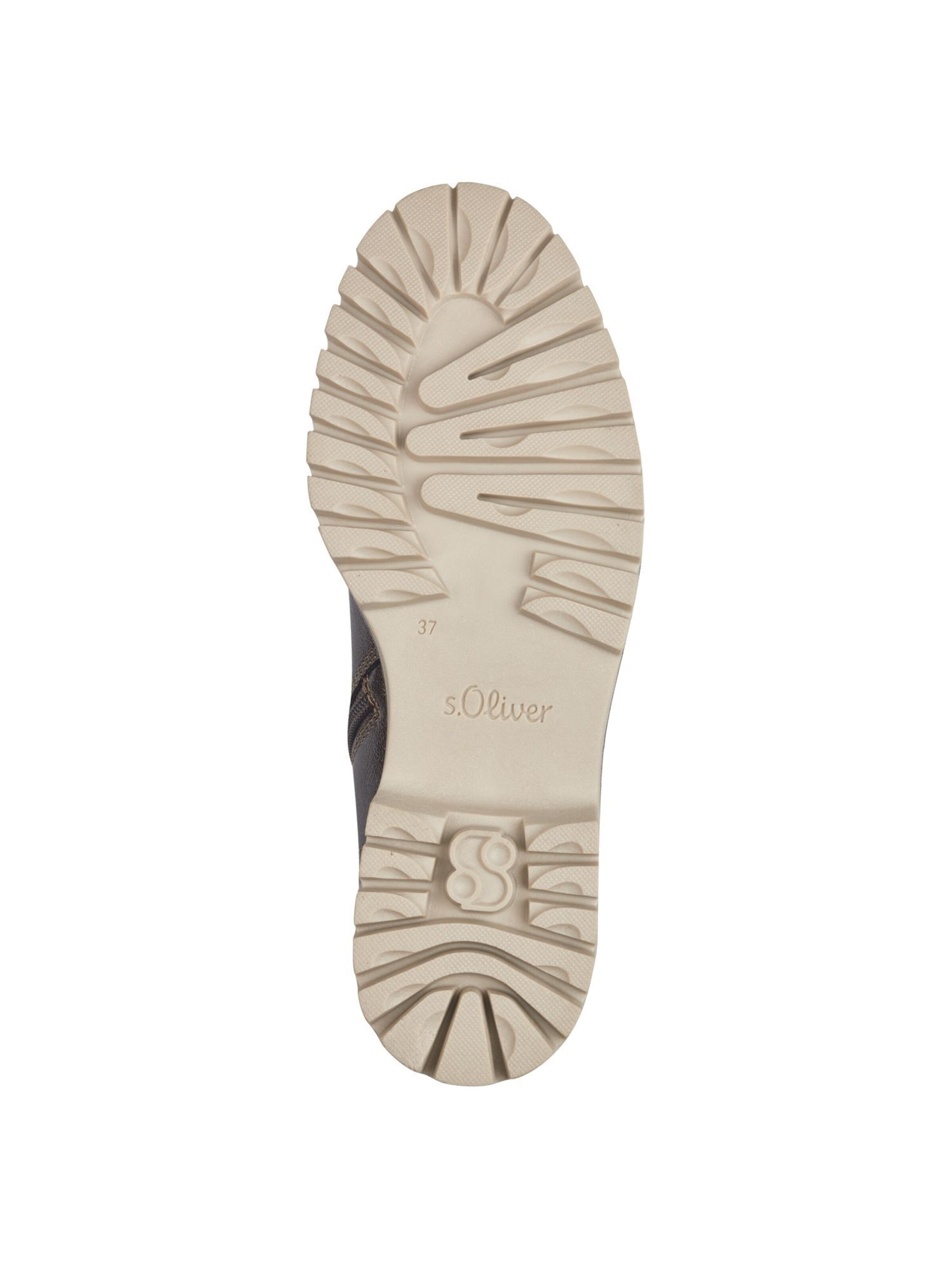 s.Oliver Schnürstiefelette in Braun