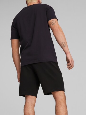 PUMA Regular Sportshorts in Schwarz