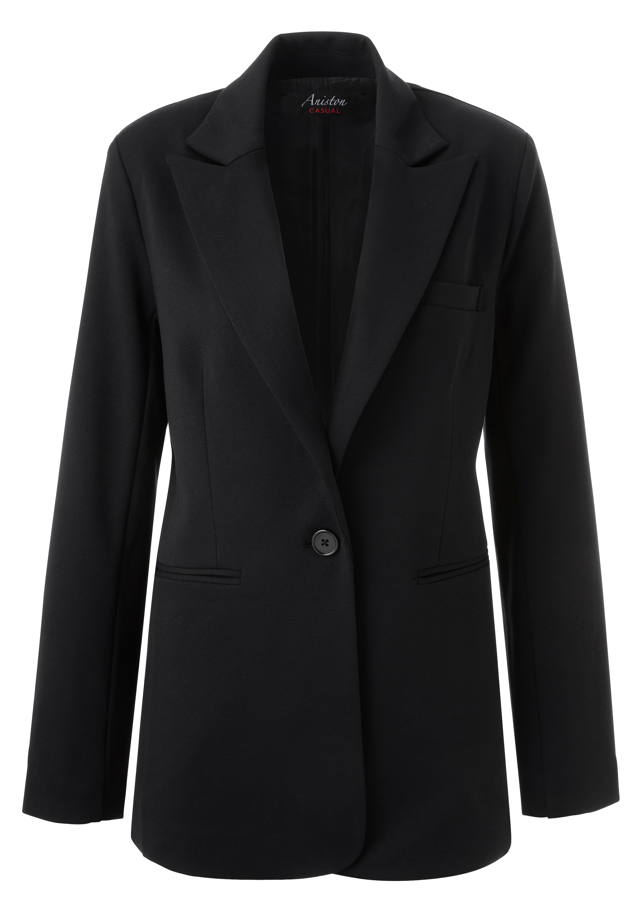 Aniston CASUAL Blazer in Black: front