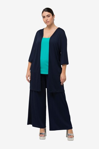 Ulla Popken Gebreid vest in Blauw